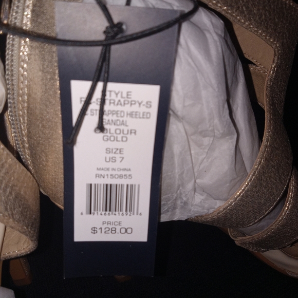 Golf French connection heeled sandals - Picture 5 of 8